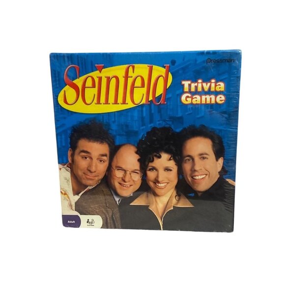 Seinfeld Trivia Game 2009 New Sealed Board Game - Picture 1 of 7